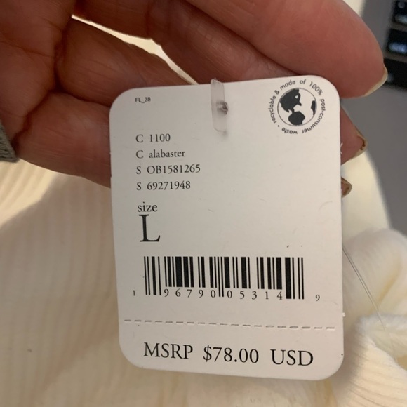 New with tags Free People alabaster thermal - Picture 15 of 16